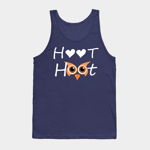 Hoot Love Tank Top by Mitalie